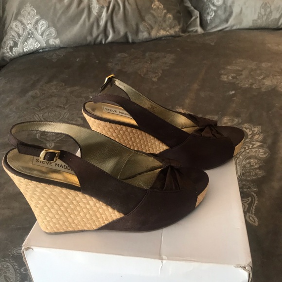 Steve Madden new Peep toe wedge - Picture 2 of 8